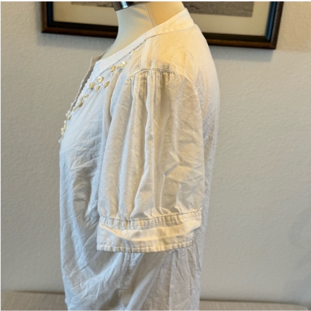 Gap Beaded Shell Split Neck - image 7